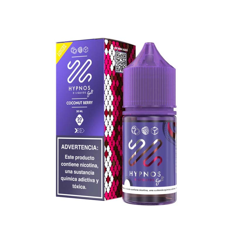 Líquido Hypnos Limited Edition NicSalt - Coconut Berry