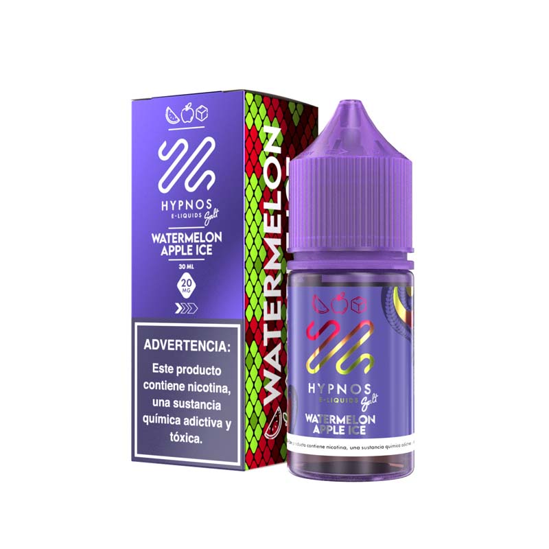 Líquido Hypnos NicSalt - Watermelon Apple Ice