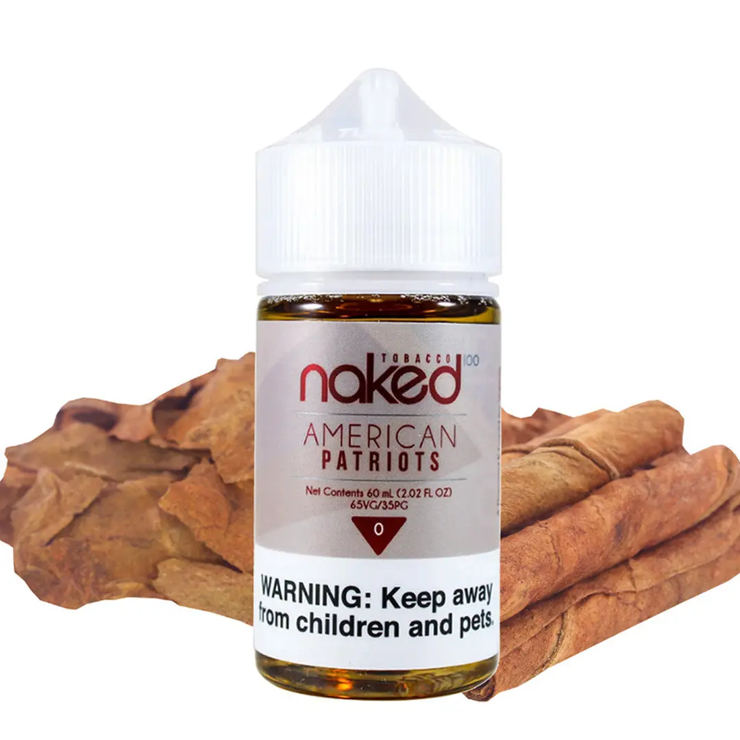 Líquido Naked 100 Tobacco Freebase - American Patriots