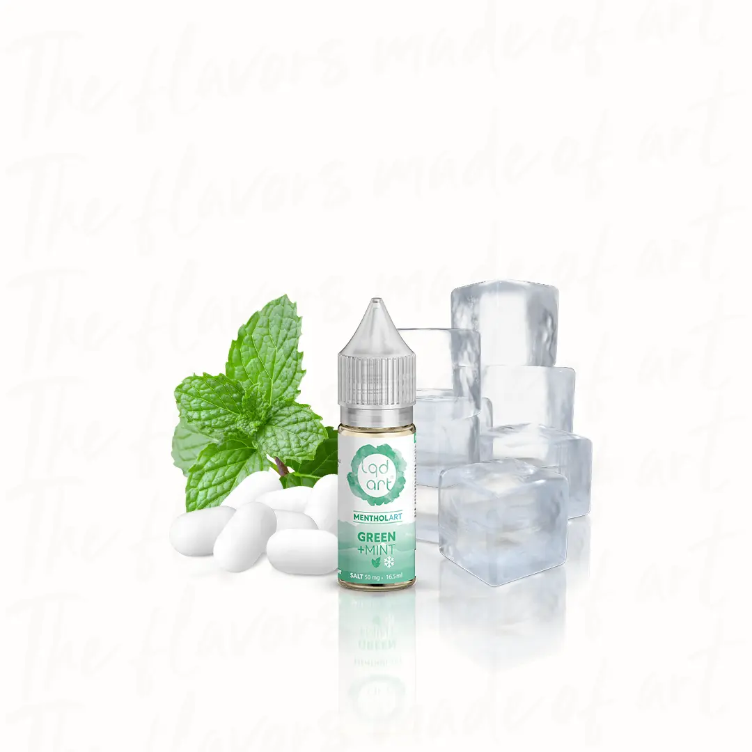 Líquido LQD Art NicSalt Menthol - Green Mint