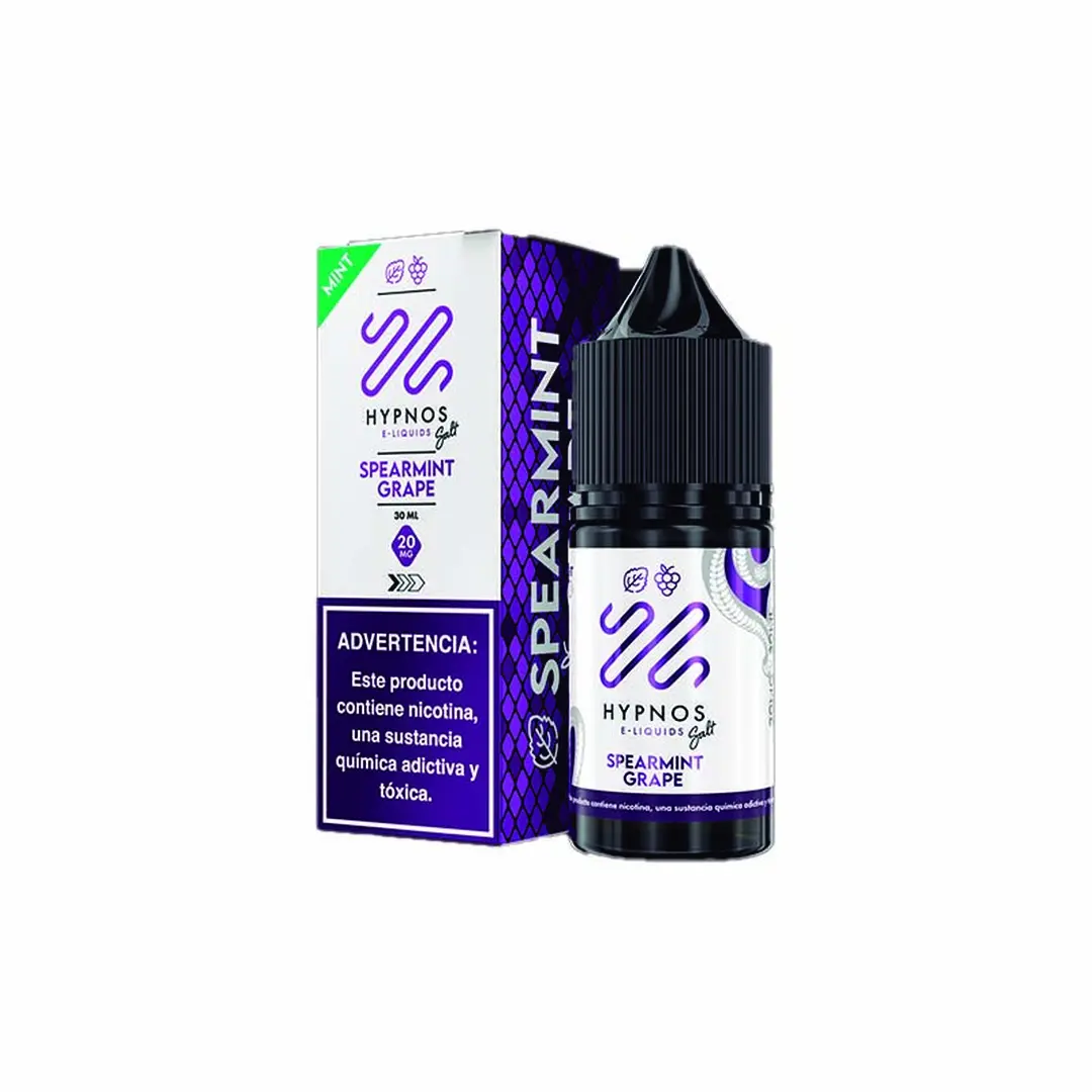 Líquido Hypnos Mint NicSalt - Spearmint Grape