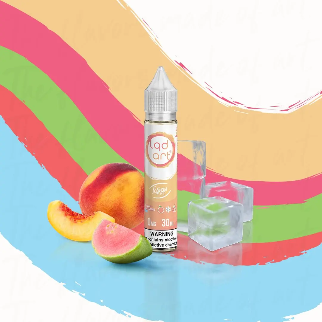 Líquido LQD Art Freebase Ice - Guava Nectarine Ice