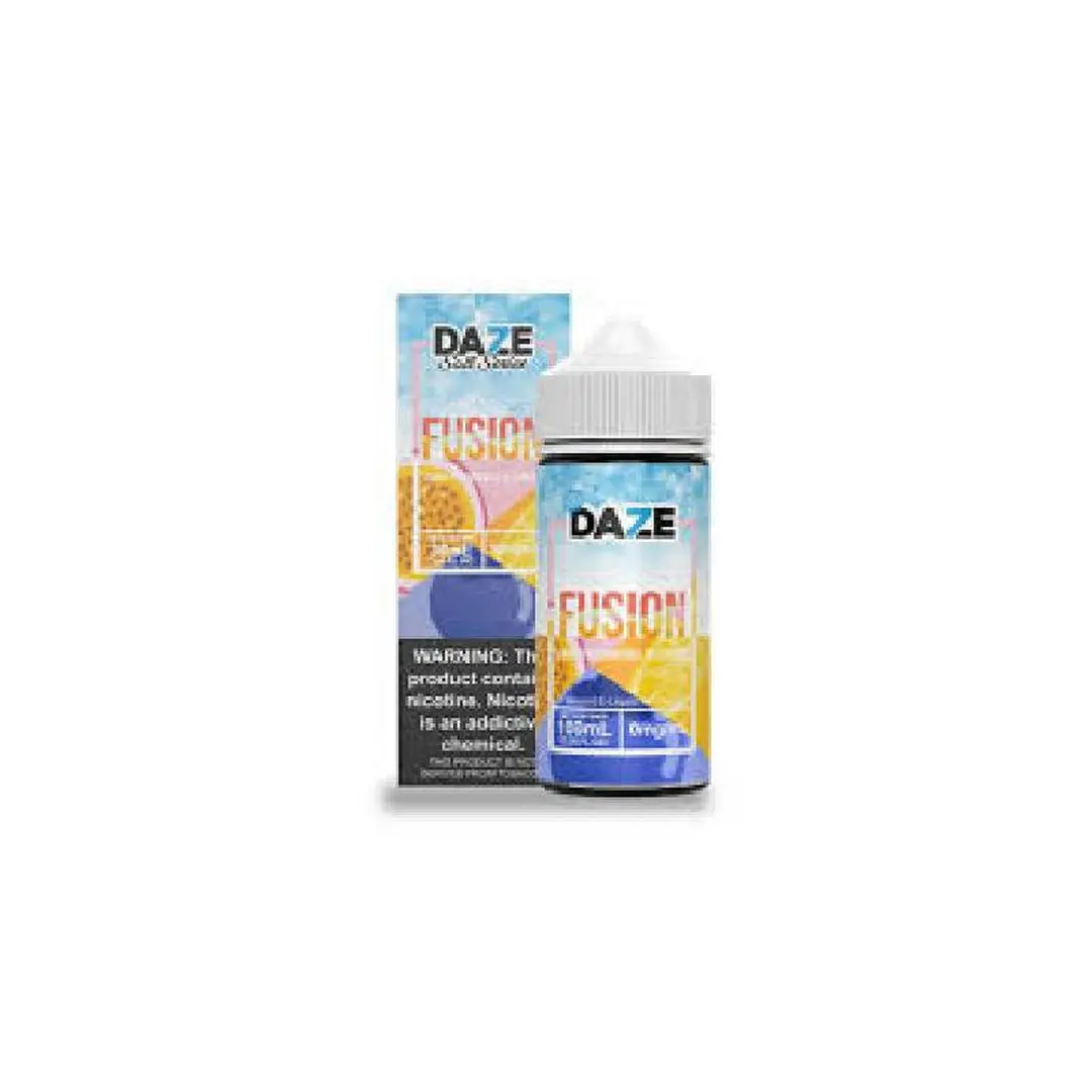 Líquido 7 Daze Fusion Freebase - Lemon Passionfruit Blueberry