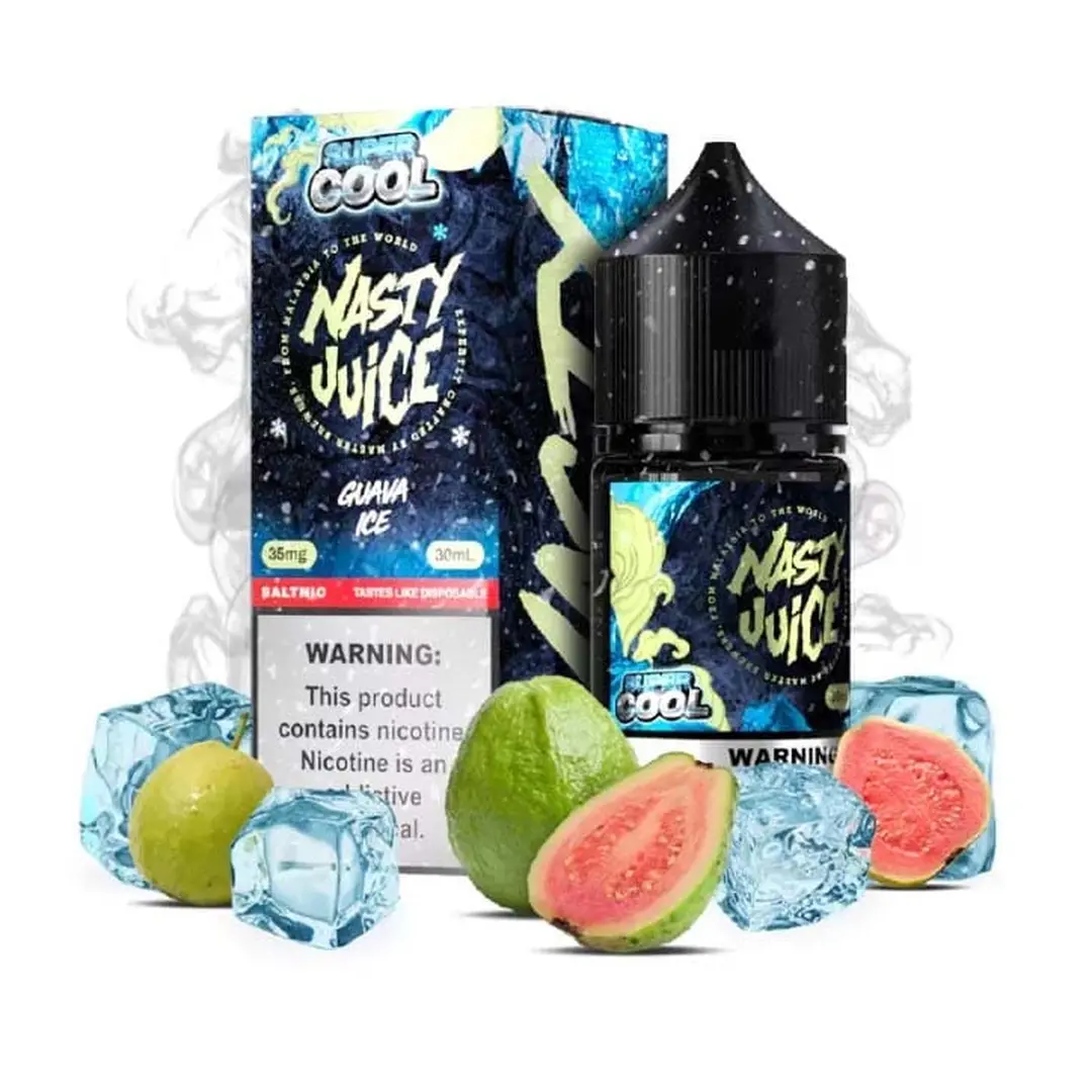 Líquido Nasty Super Cool Nicsalt - Guava Ice