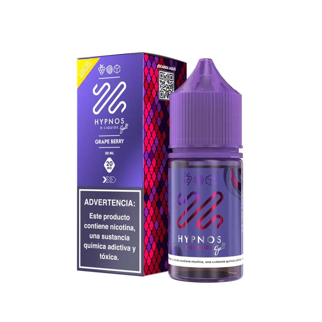 Líquido Hypnos Mint NicSalt - Grape Berry