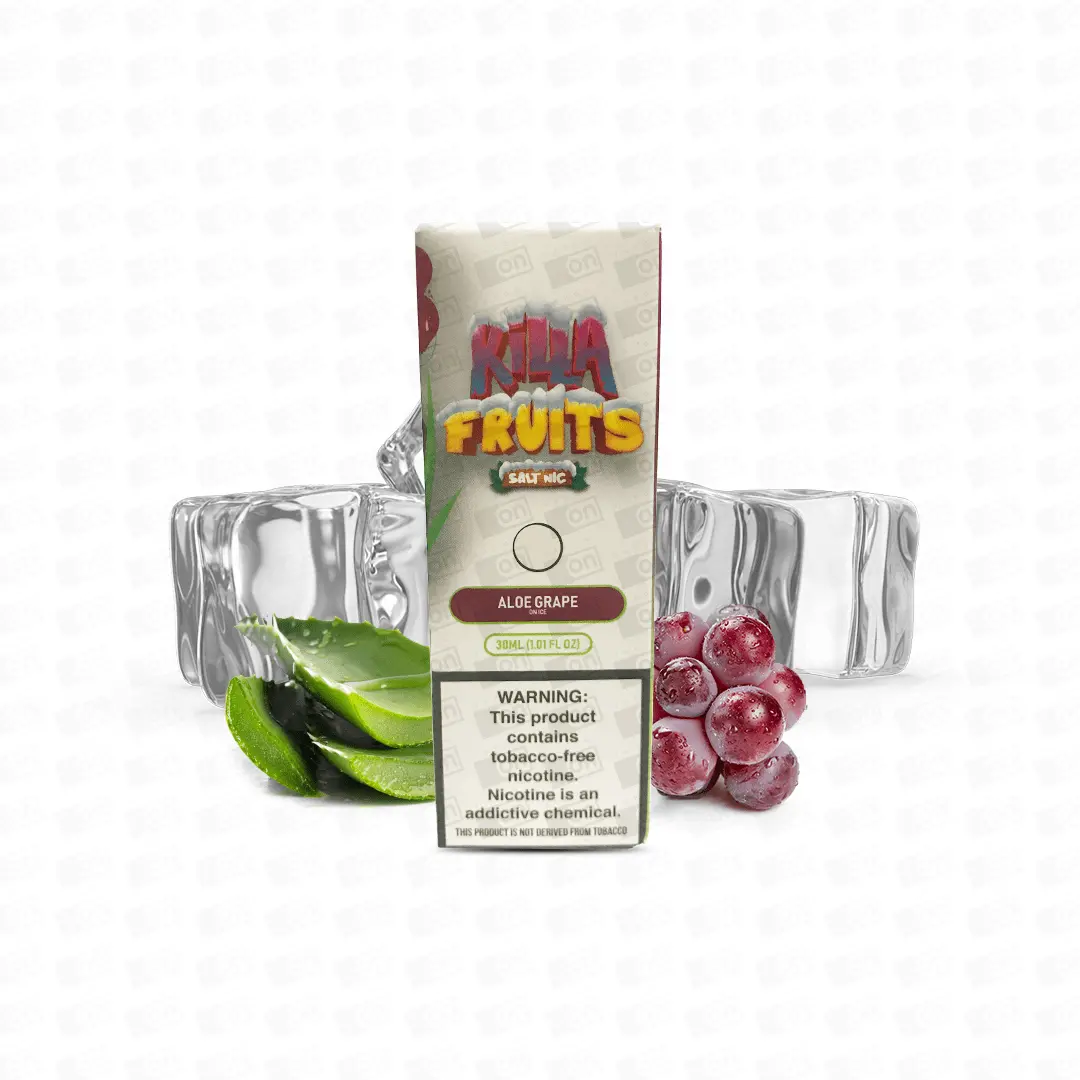 Líquido Killa Fruits Ice NicSalt - Aloe Grape