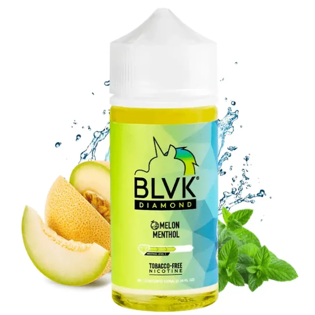 Líquido Blvk Diamond NicSalt - Melon Menthol