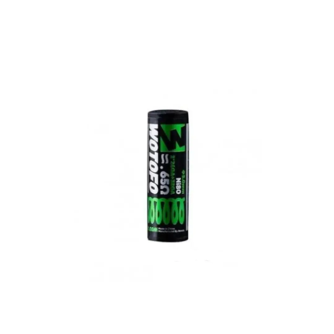Coil Wotofo 5mm Clapton Coil 0.65 (5 unidades) - Ni80 0.65