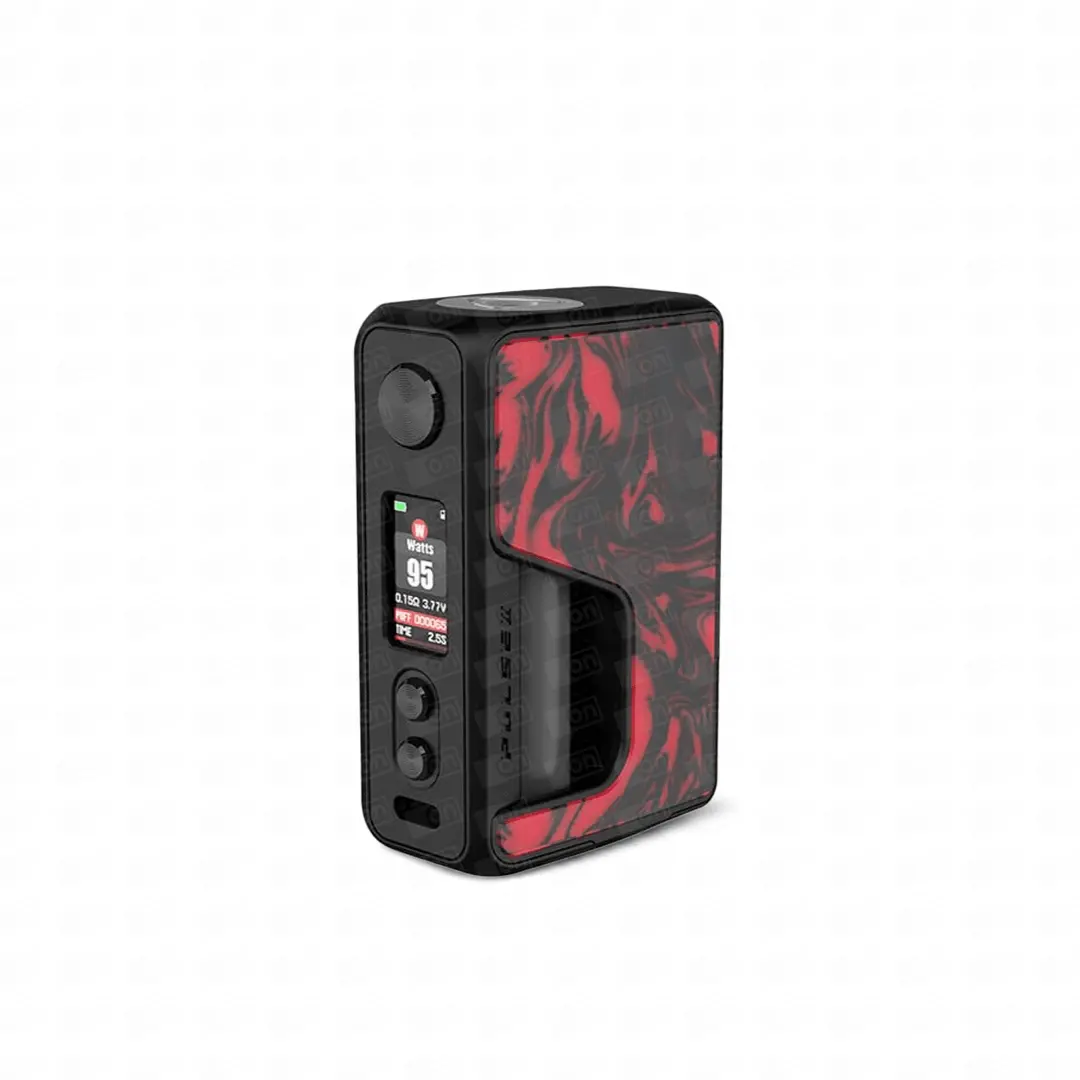 Vandyvape Pulse II Mod Pod System - Flame Red Resin