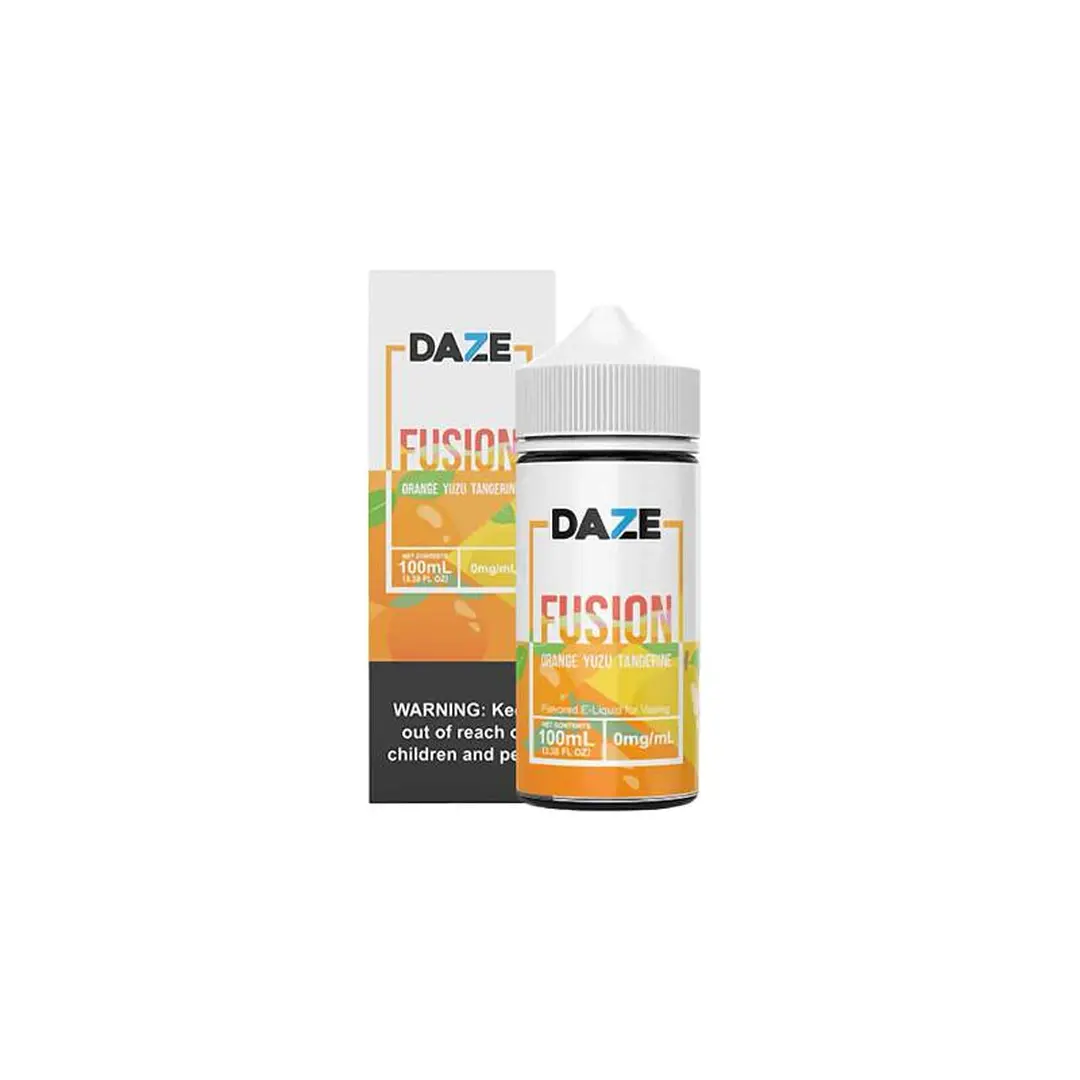 Líquido 7 Daze Fusion Freebase - Orange Yuzu Tangerine