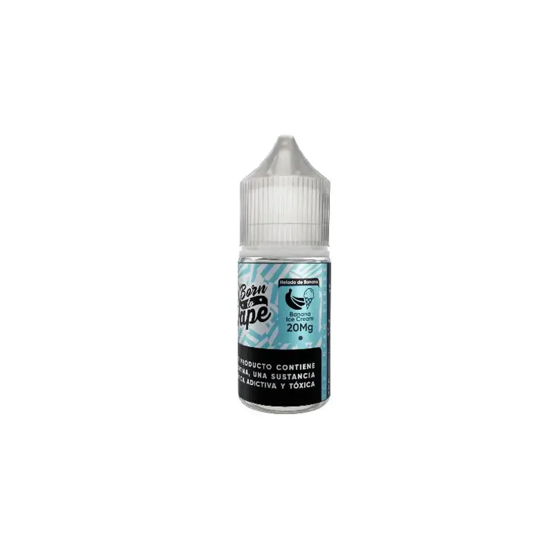 Líquido Born to Vape NicSalt - Banana Ice Cream