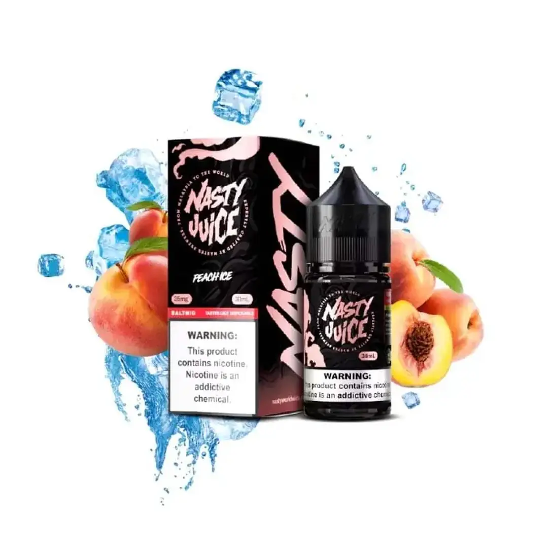 Líquido Nasty Smooth Nicsalt - Peach Ice