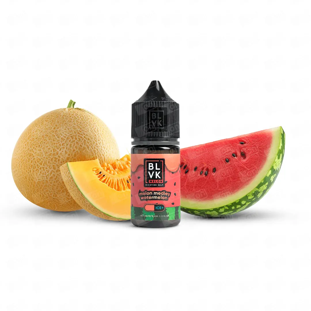 Líquido Blvk Melon NicSalt - Melon Medley Watermelon