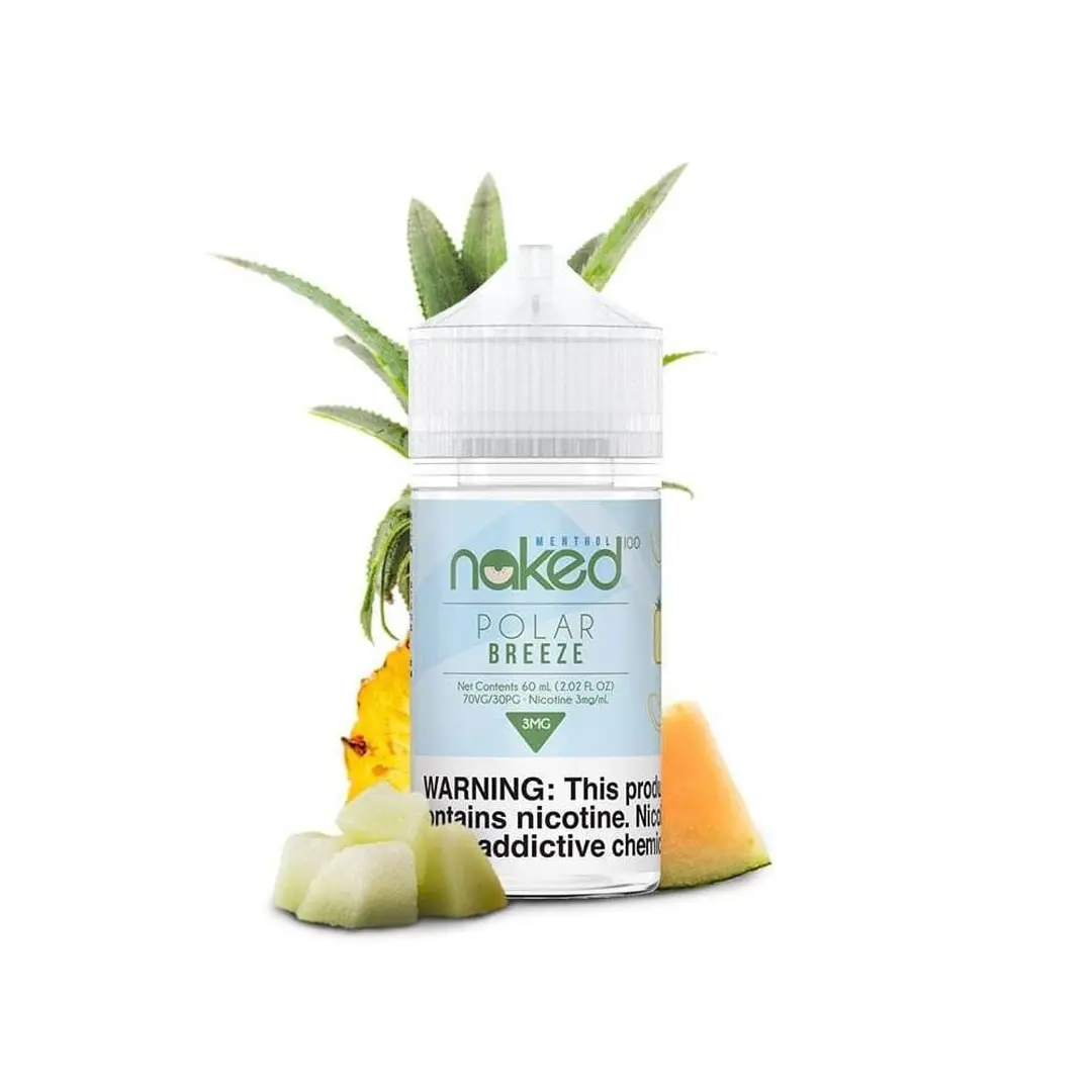 Líquido Naked 100 Menthol Freebase - Polar Breeze