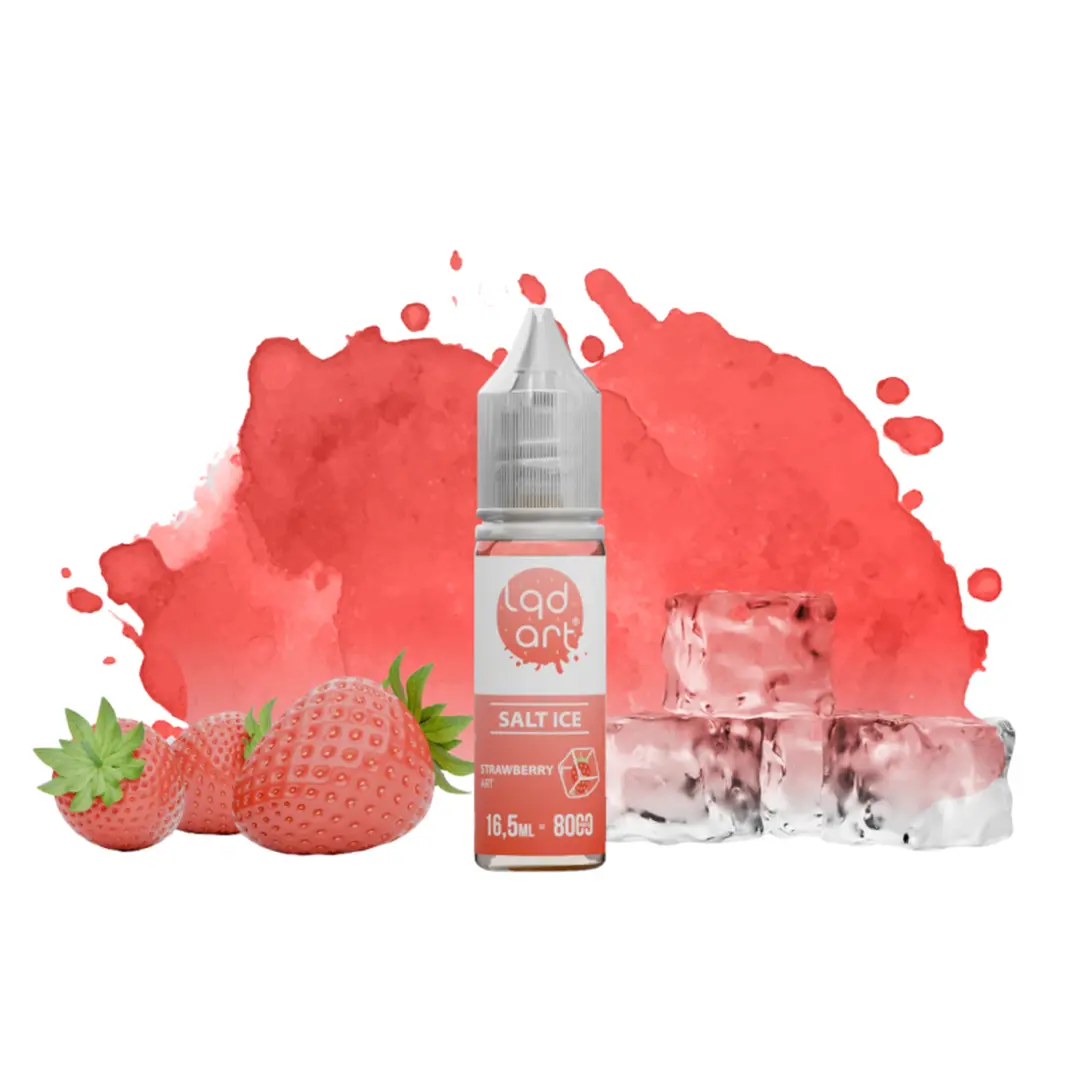 Líquido LQD Art NicSalt Ice - Strawberry ART