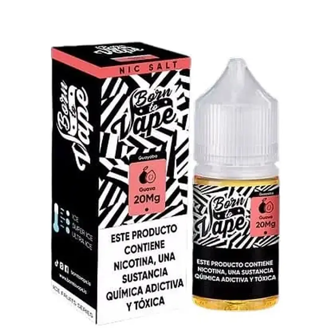 Líquido Born to Vape NicSalt - Guava