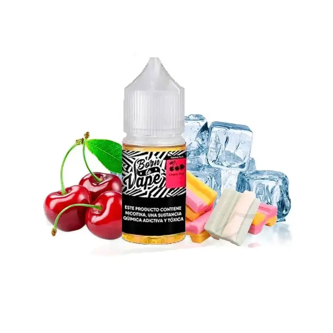 Líquido Born to Vape NicSalt - Cherry Bubblegum
