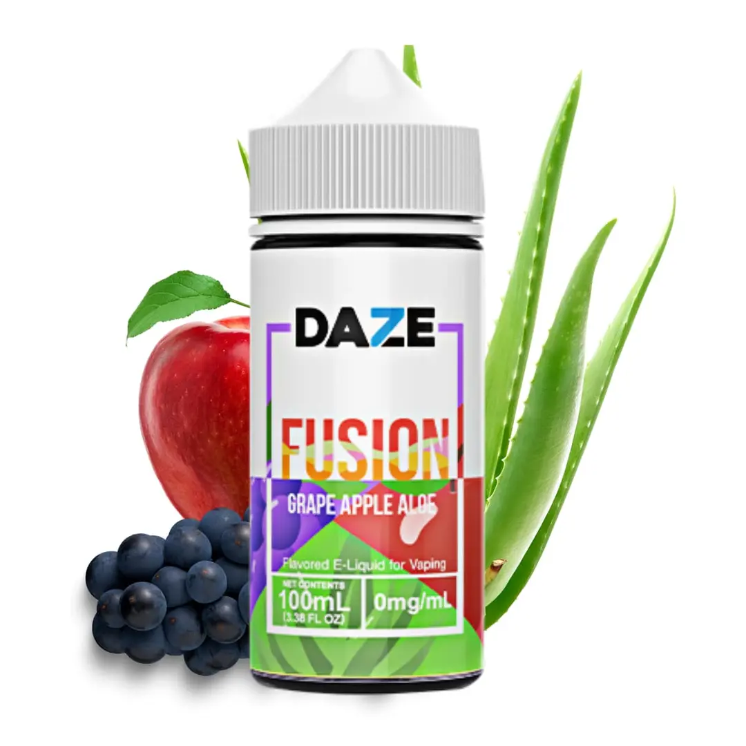 Líquido 7 Daze Fusion Freebase - Grape Apple Aloe