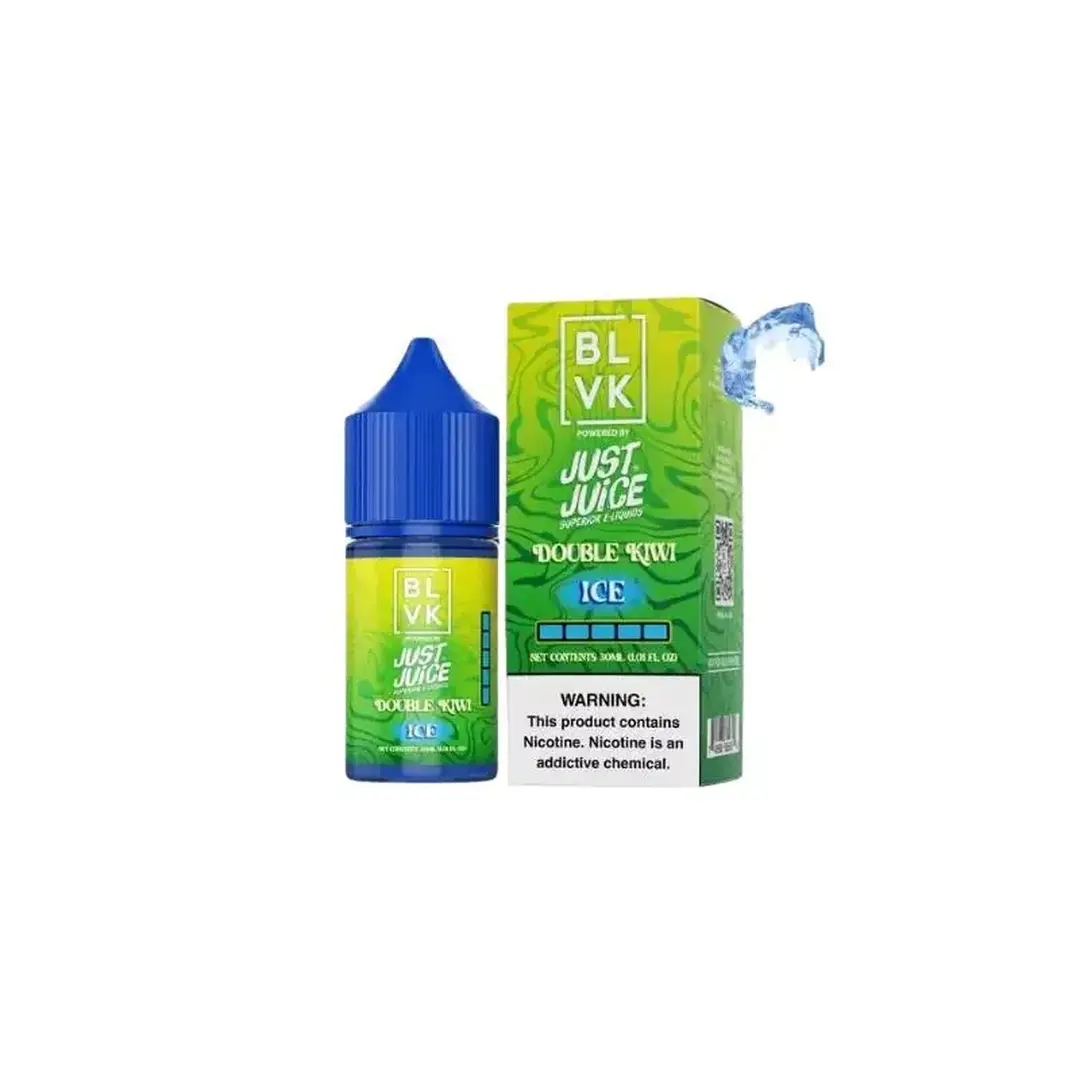 Líquido Blvk Just Juice Nicsalt - Double Kiwi Ice