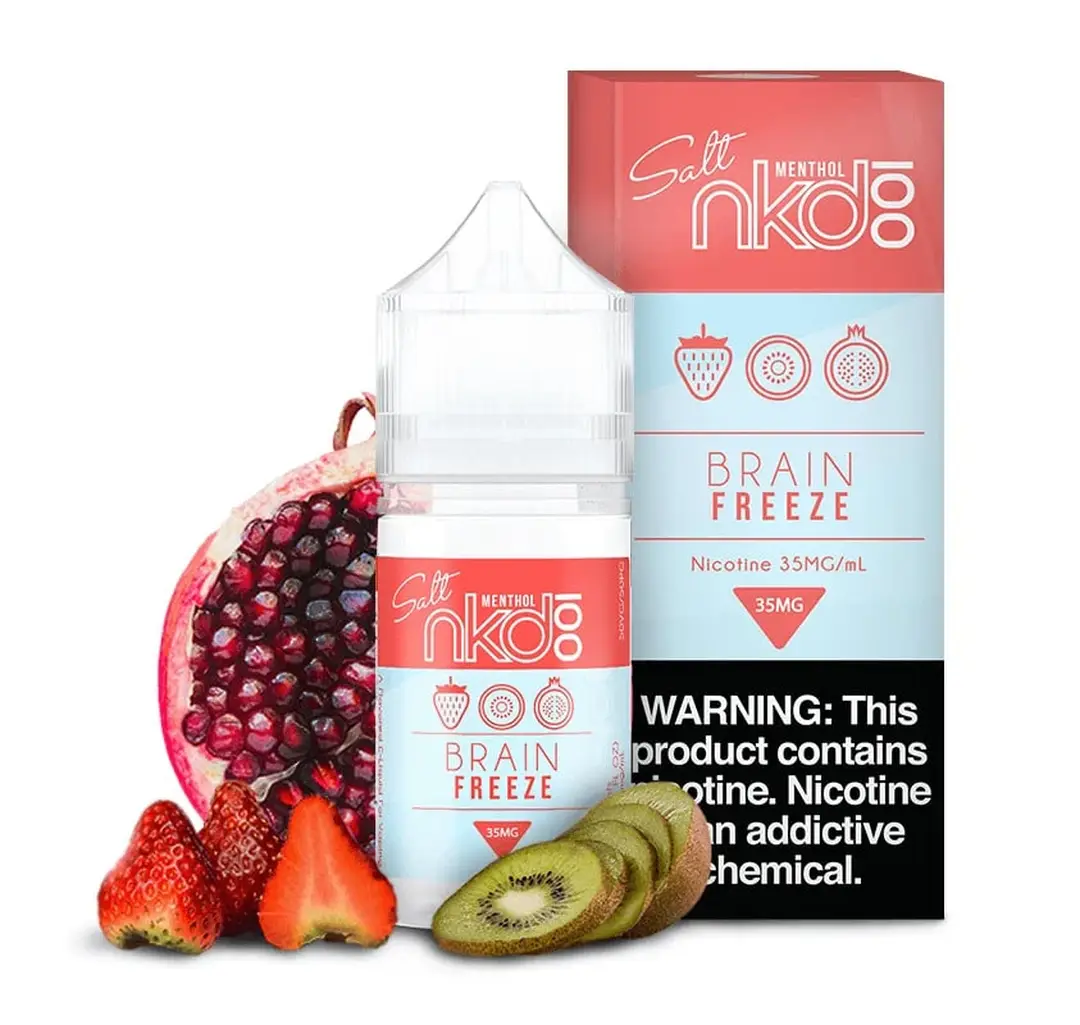 Líquido Naked 100 Menthol NicSalt - Brain Freeze