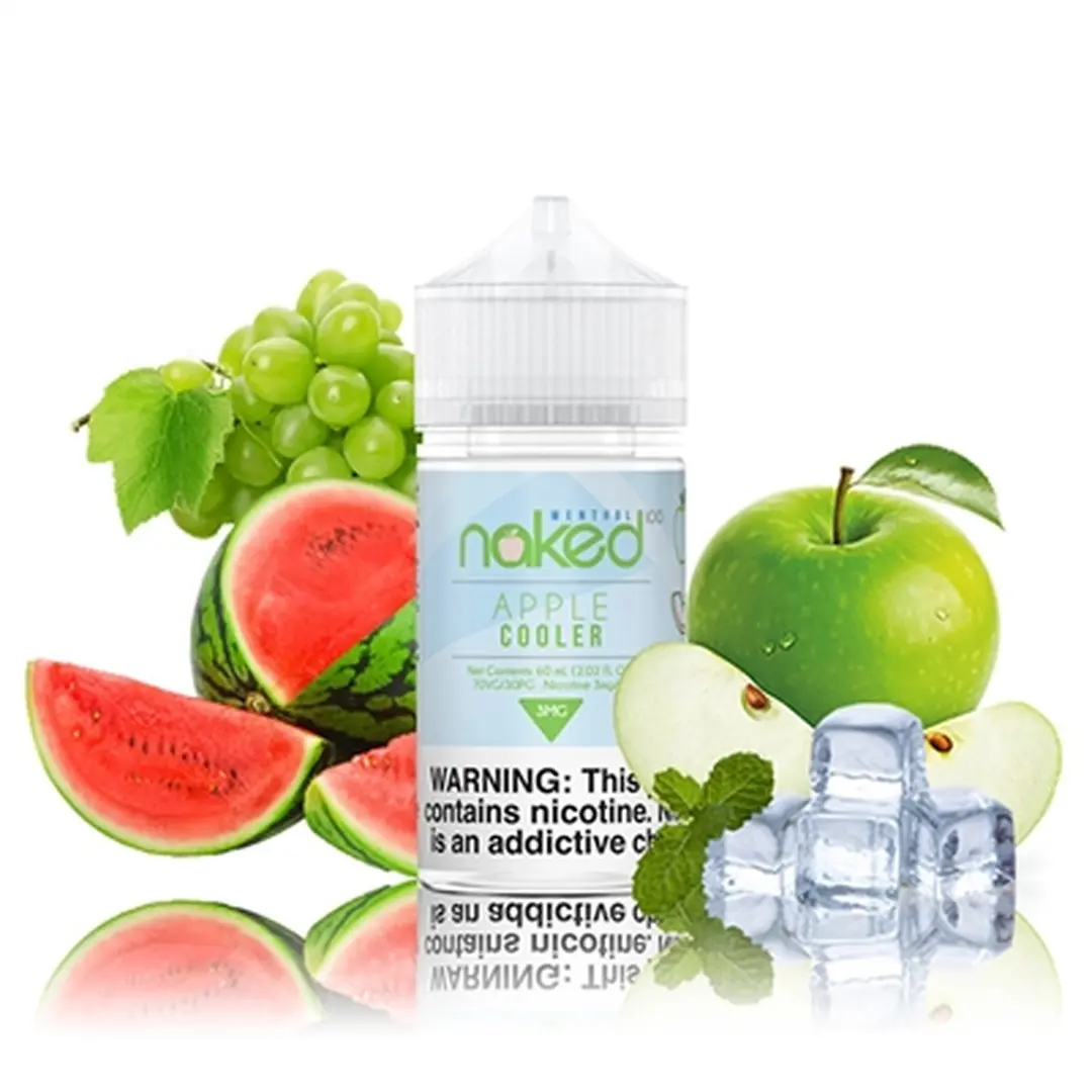 Líquido Naked 100 Freebase - Apple Cooler
