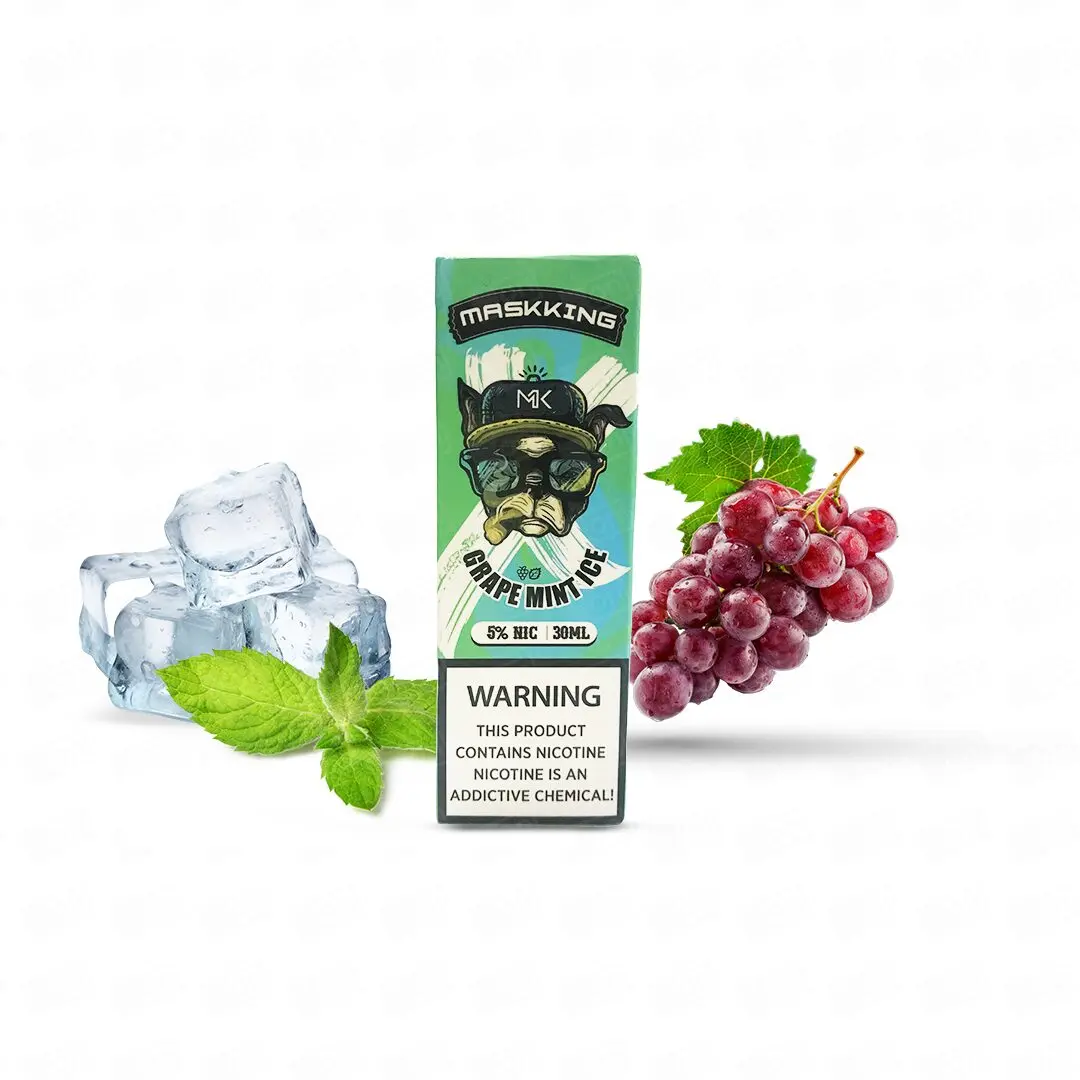 Líquido Maskking NicSalt - Grape Mint Ice