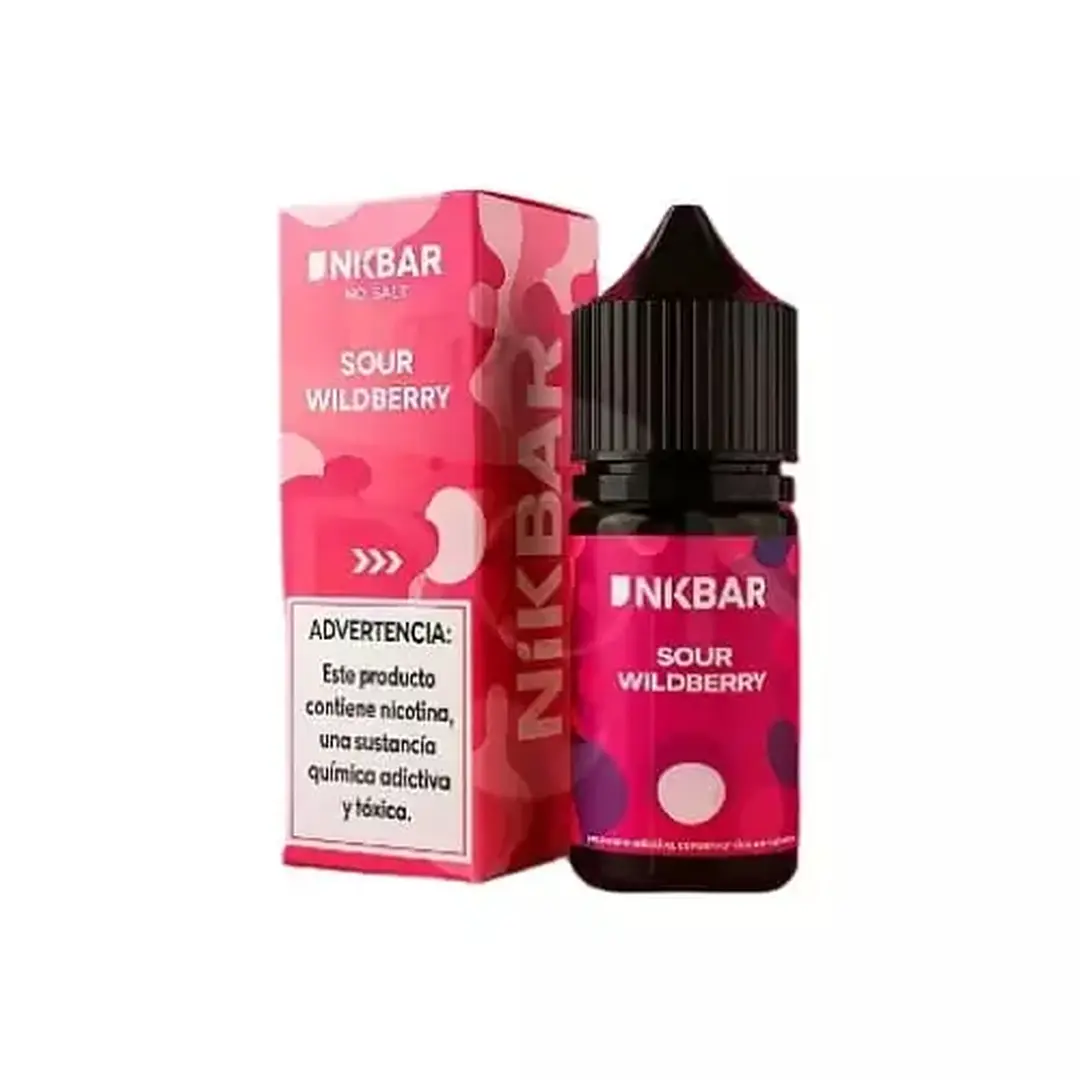 Líquido Nikbar NicSalt - Sour Wildberry