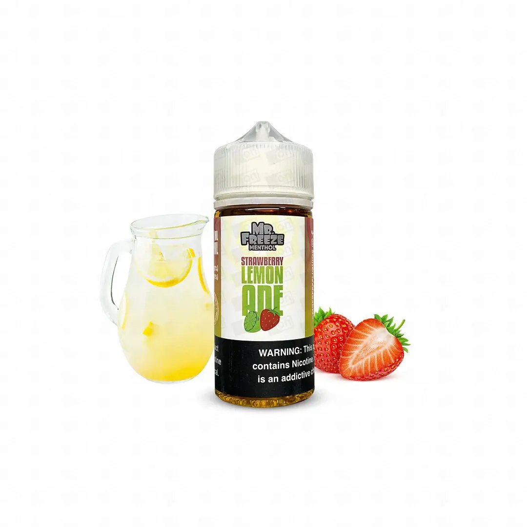 Líquido Mr Freeze Menthol Freebase - Strawberry Lemonade