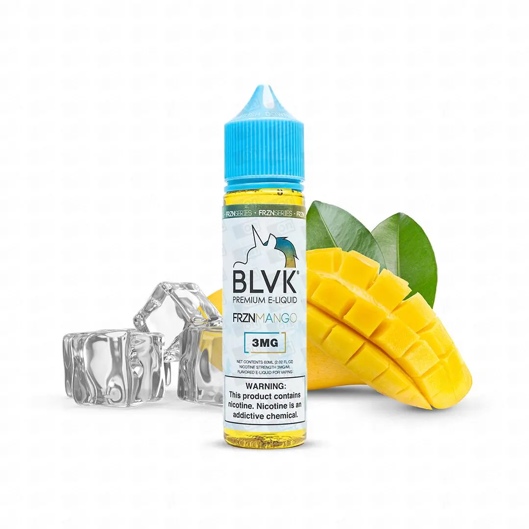Líquido Blvk Original Freebase - Mango Menthol