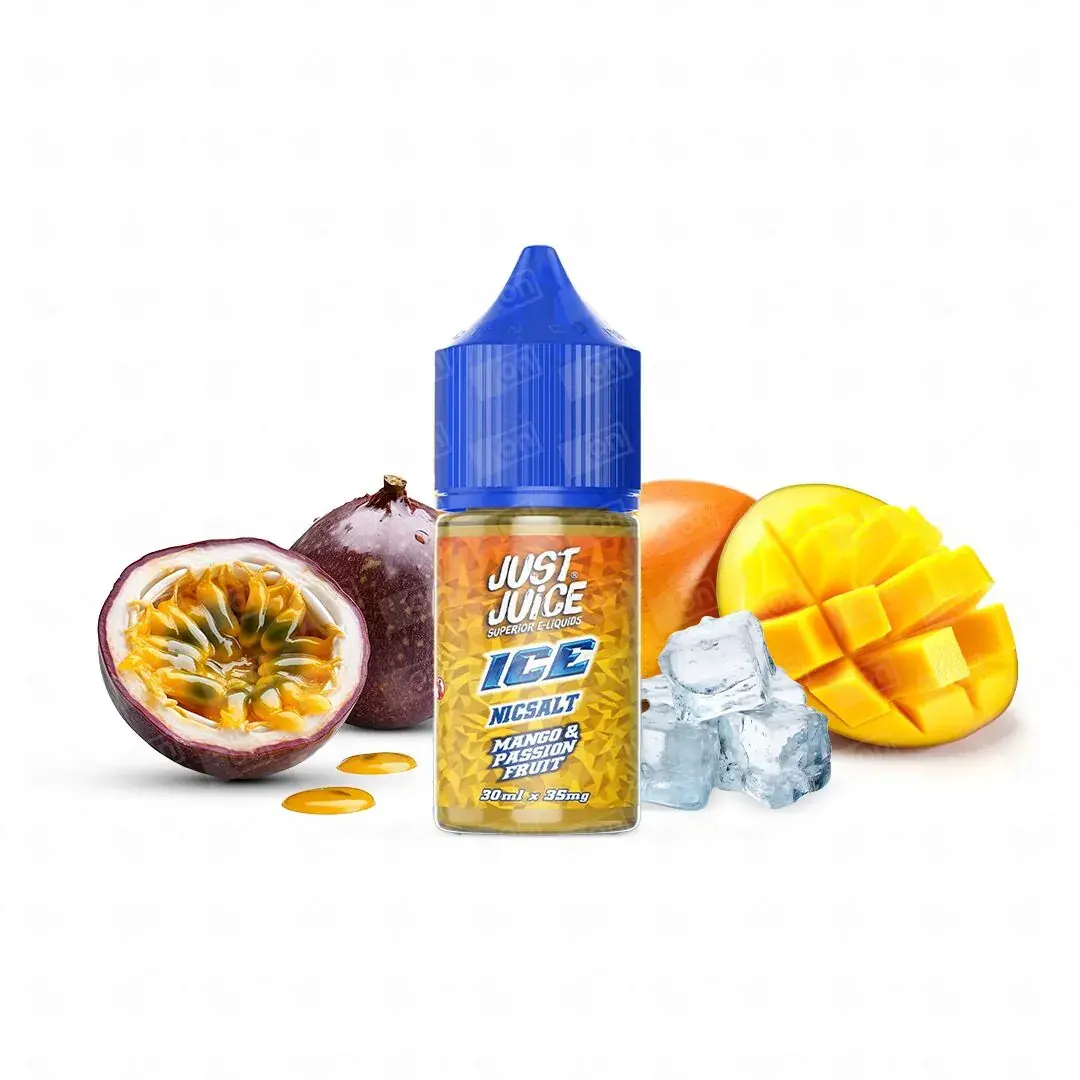 Líquido Just Juice Ice NicSalt - Mango &amp; Passion Fruit