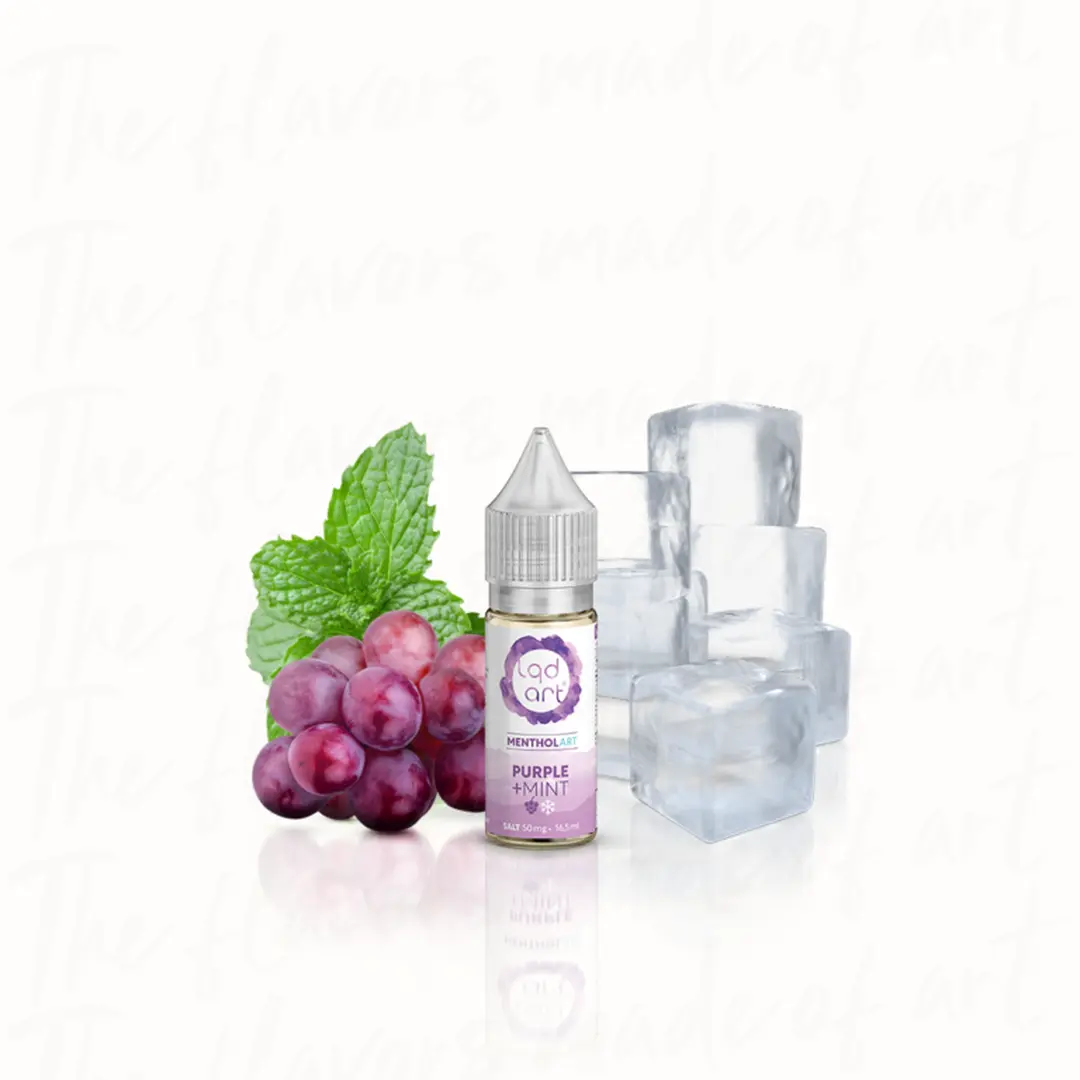 Líquido LQD Art NicSalt Menthol - Purple Mint