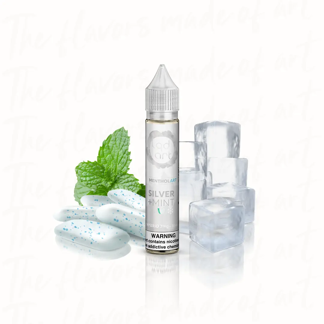 Líquido LQD Art Freebase Menthol - Silver Mint