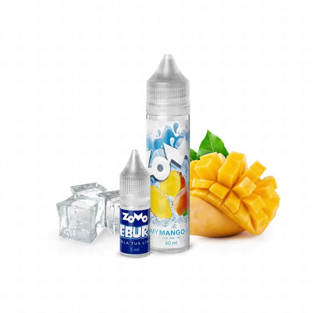 Líquido Zomo Iceburst Freebase - Mango Ice