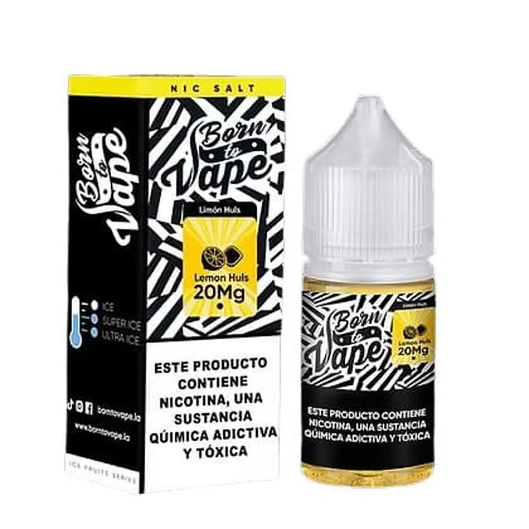 Líquido Born to Vape NicSalt - Lemon Huls