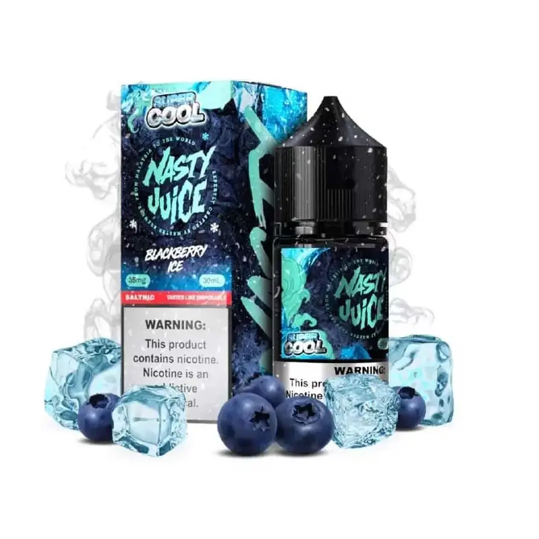 Líquido Nasty Super Cool Nicsalt - Blueberry Ice