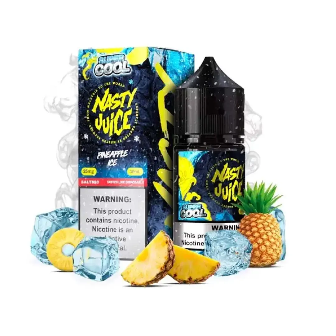 Líquido Nasty Super Cool Nicsalt - Pineapple Ice