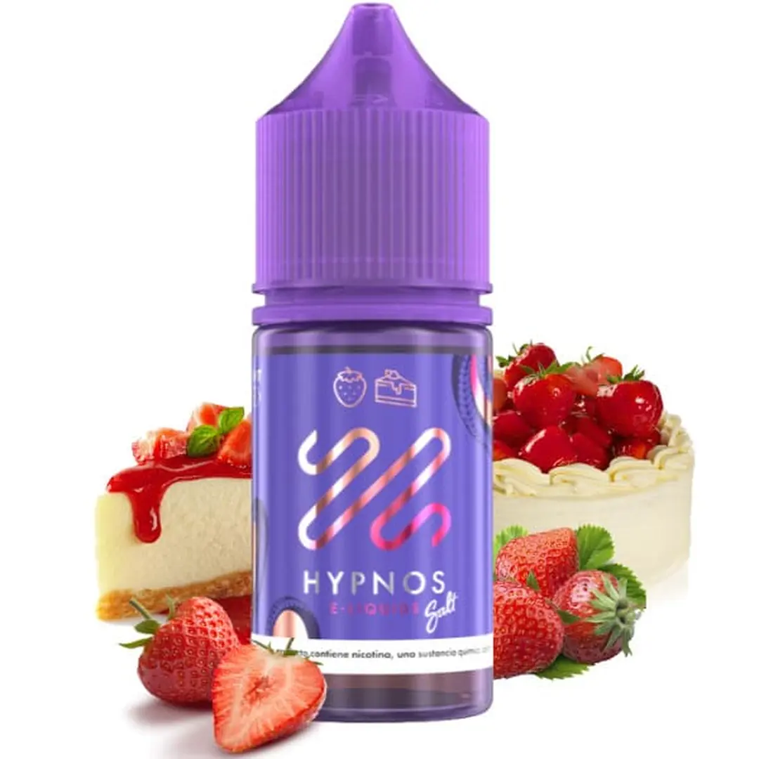 Líquido Hypnos NicSalt - Strawberry Cheesecake