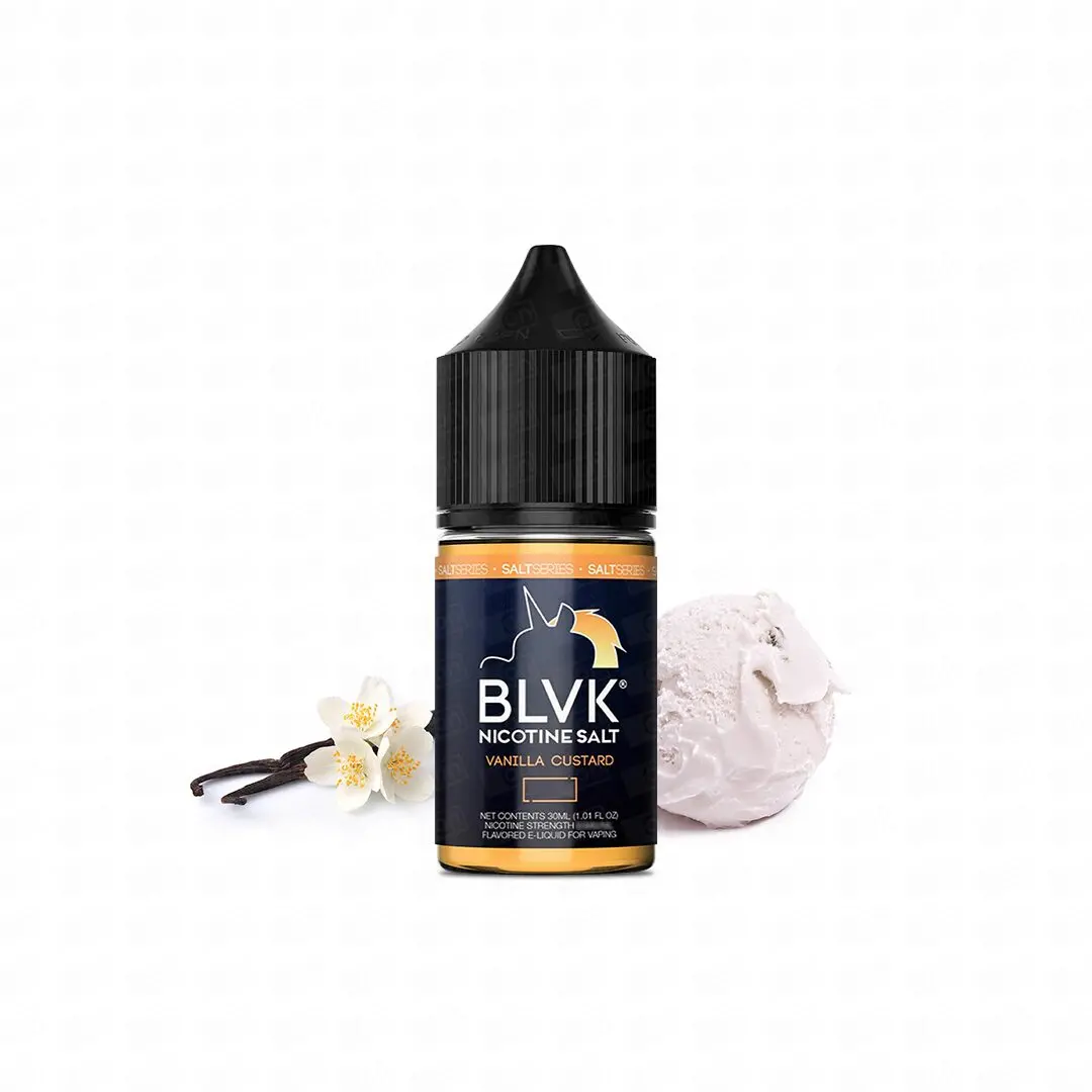 Líquido Blvk Unicorn NicSalt - Vanilla Custard