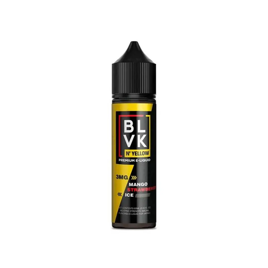 Líquido Blvk Yellow Freebase - Mango Strawberry Ice