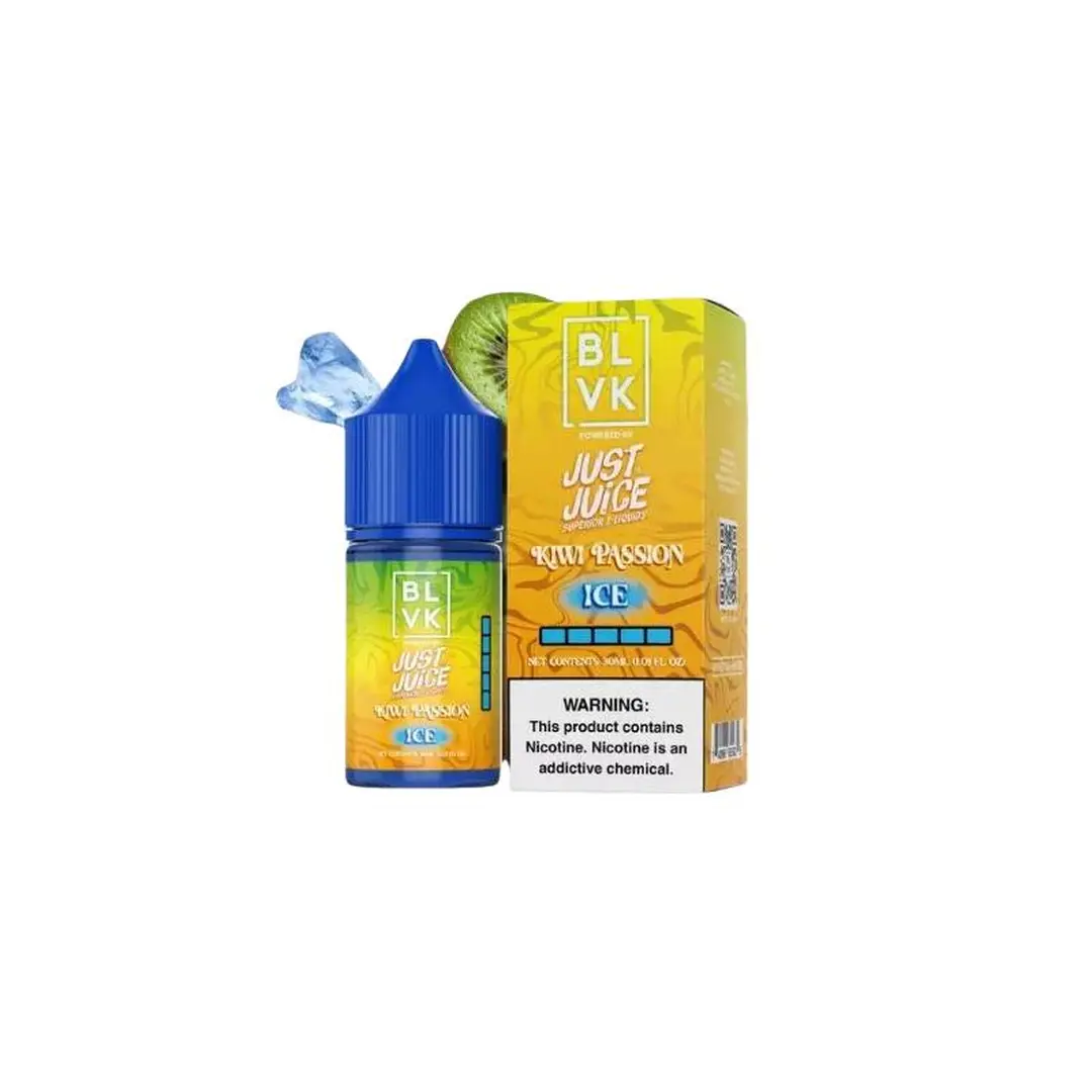 Líquido Blvk Just Juice Nicsalt - Kiwi Passion Ice