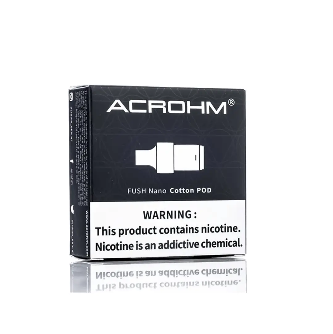Acrohm - Coil Cartucho Fush Nano Cotton Pod