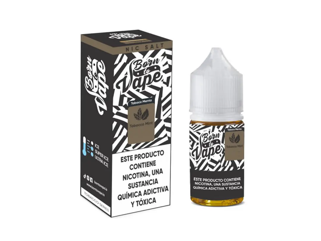 Líquido Born to Vape NicSalt - Tobacco Mint