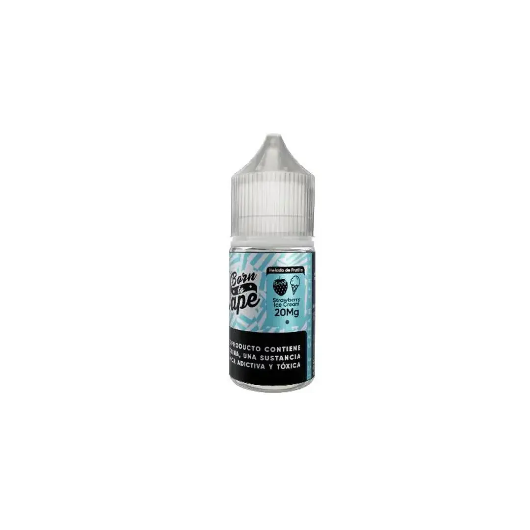 Líquido Born to Vape NicSalt - Strawberry Ice Cream