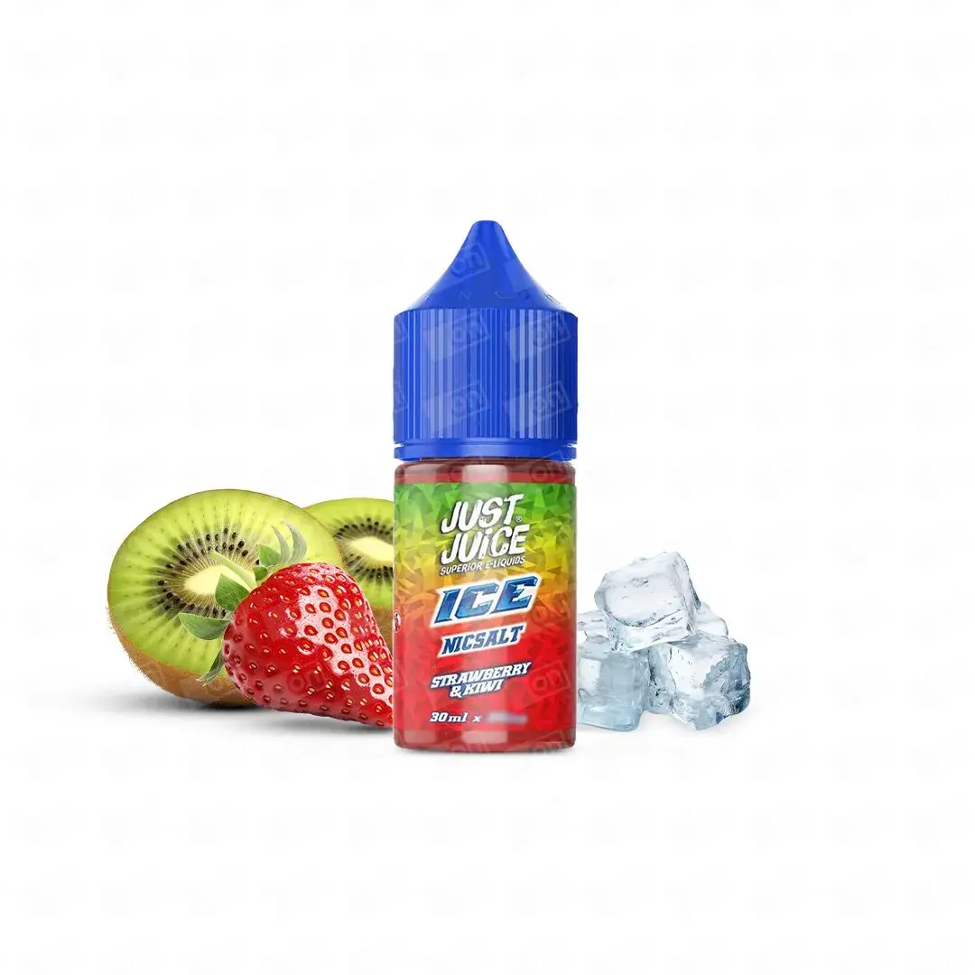 Líquido Just Juice Ice NicSalt - Strawberry &amp; Kiwi