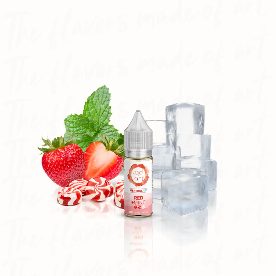 Líquido LQD Art NicSalt Menthol - Red Mint
