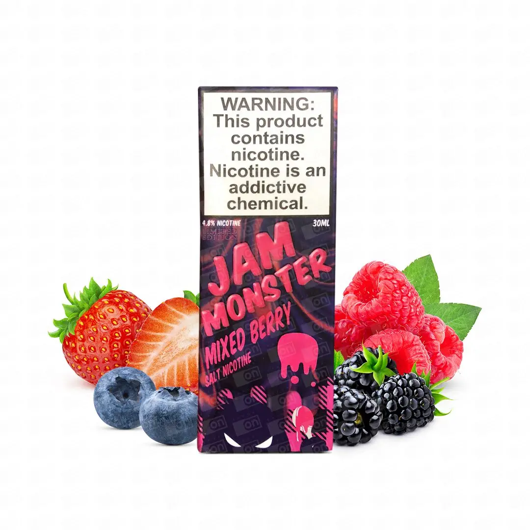 Líquido Jam Monster NicSalt - Mixed Berry