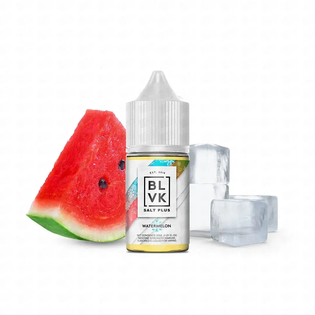 Líquido Blvk Plus NicSalt - Watermelon / Melon Ice