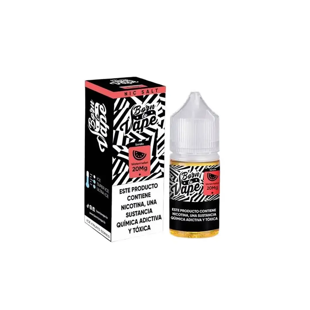 Líquido Born to Vape NicSalt - Watermelon
