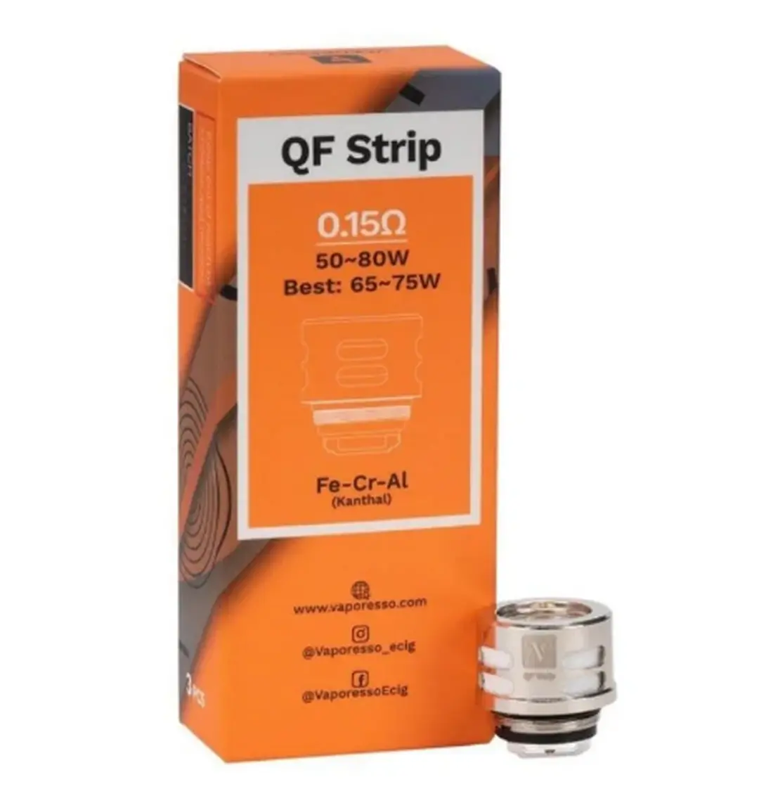 Vaporesso - Resistencia QF Strip - 0.15 ohm (Unidade)