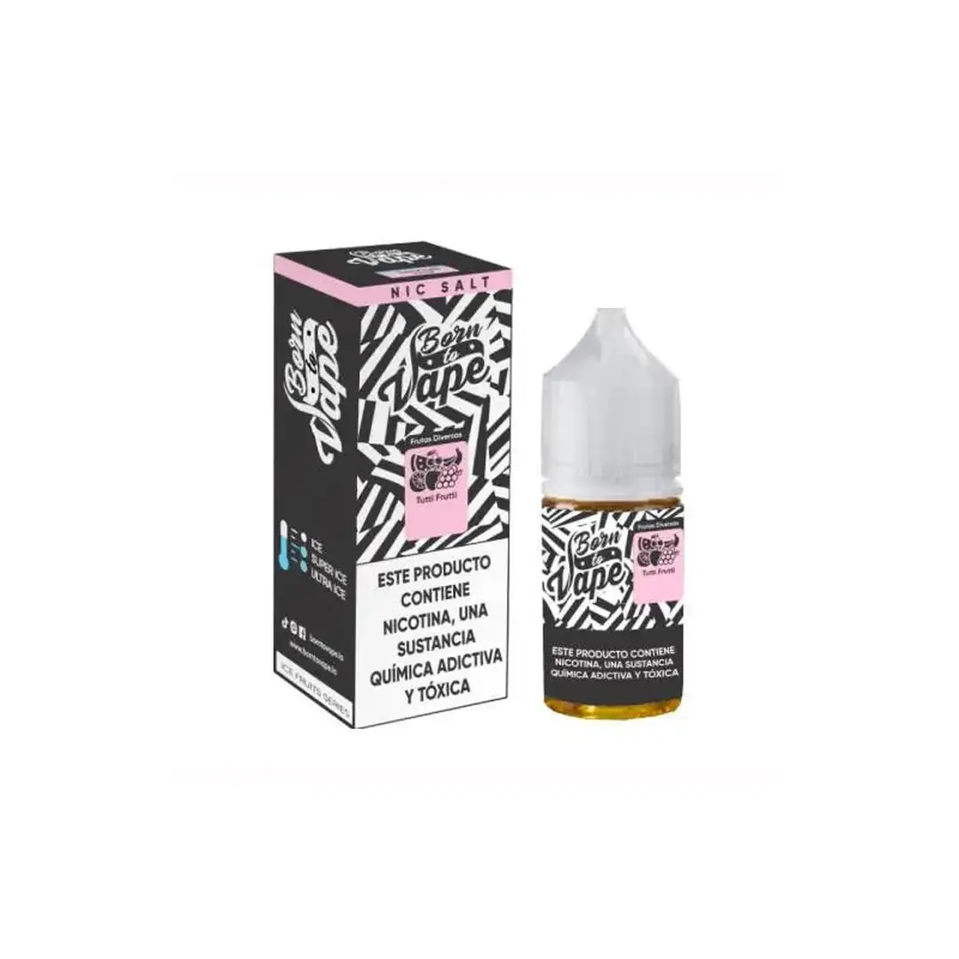 Líquido Born to Vape NicSalt - Tutti Frutti